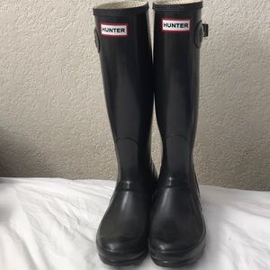 Hunter original gloss tall Black